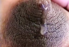 Ragazze di taglio video con facce dello sperma bianco schizzato